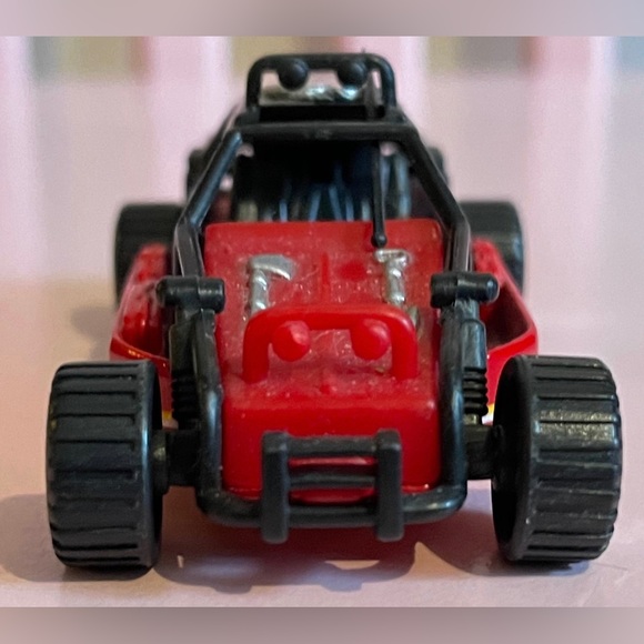 Matchbox Dune Buggy V8 Motor Sand Red w/Black Roll Cage & Seats 1:61 Scale - Picture 3 of 8